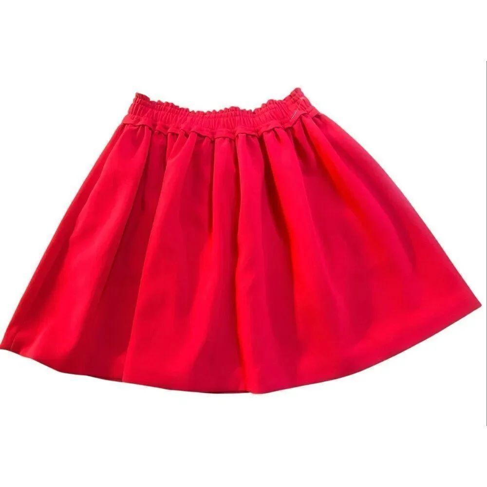 Kate Spade short skirt reddish orange sz Small